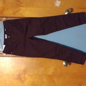 Jessica Simpson high rise skinny jeans size 6 purple